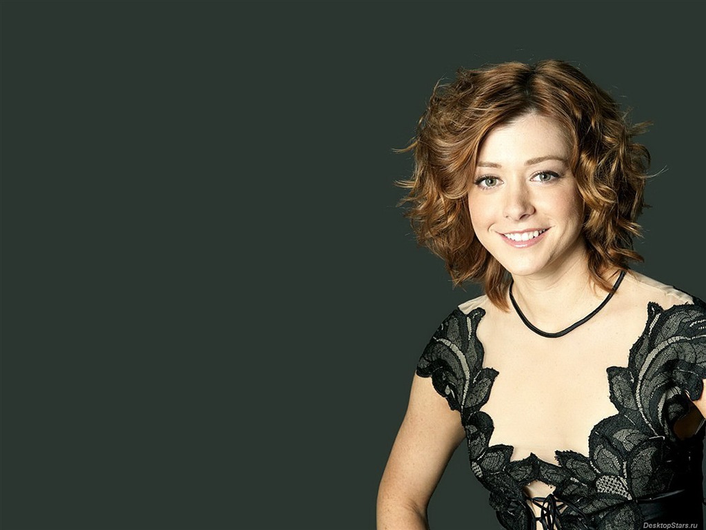 Alyson Hannigan krásnou tapetu #37 - 1024x768