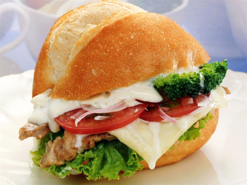 Gourmet dinner wallpaper (2) #5 - 1024x768