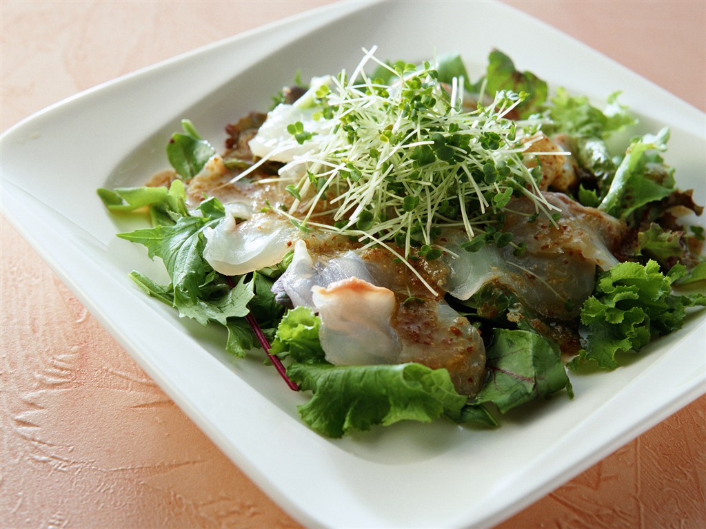 Gourmet dinner wallpaper (2) #7 - 1024x768