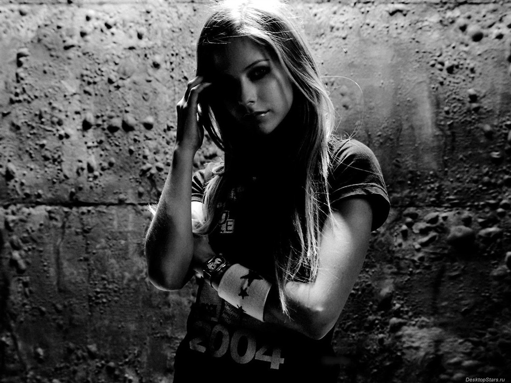 Avril Lavigne 아름다운 벽지 (3) #9 - 1024x768