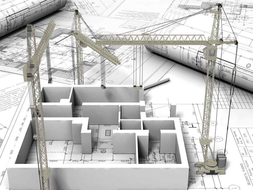 Fond d'écran 3D de conception architecturale (2) #12 - 1024x768