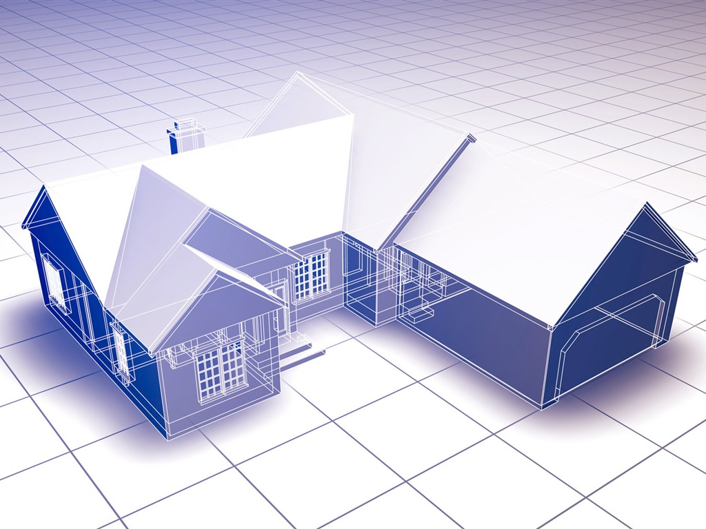 3D 建築設計 壁紙(二) #14 - 1024x768