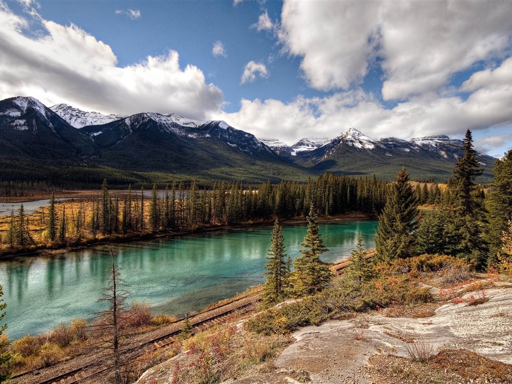 Large picturesque landscape wallpaper (1) #14 - 1024x768