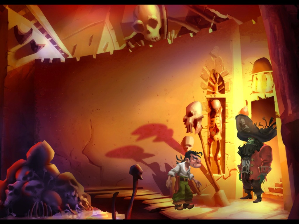 Monkey Island hra wallpaper #9 - 1024x768