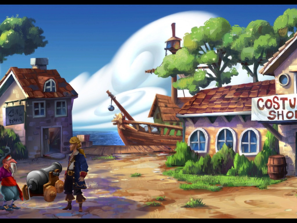 Monkey Island hra wallpaper #17 - 1024x768