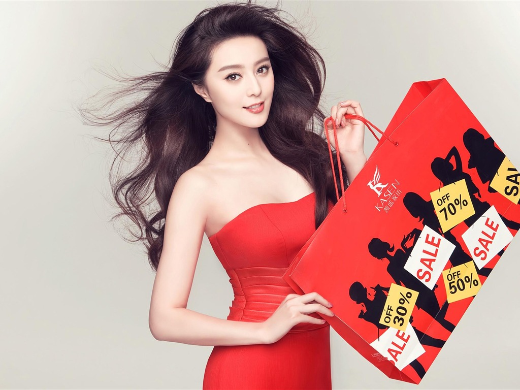 Fan Bingbing foto de fondo de pantalla HD #8 - 1024x768