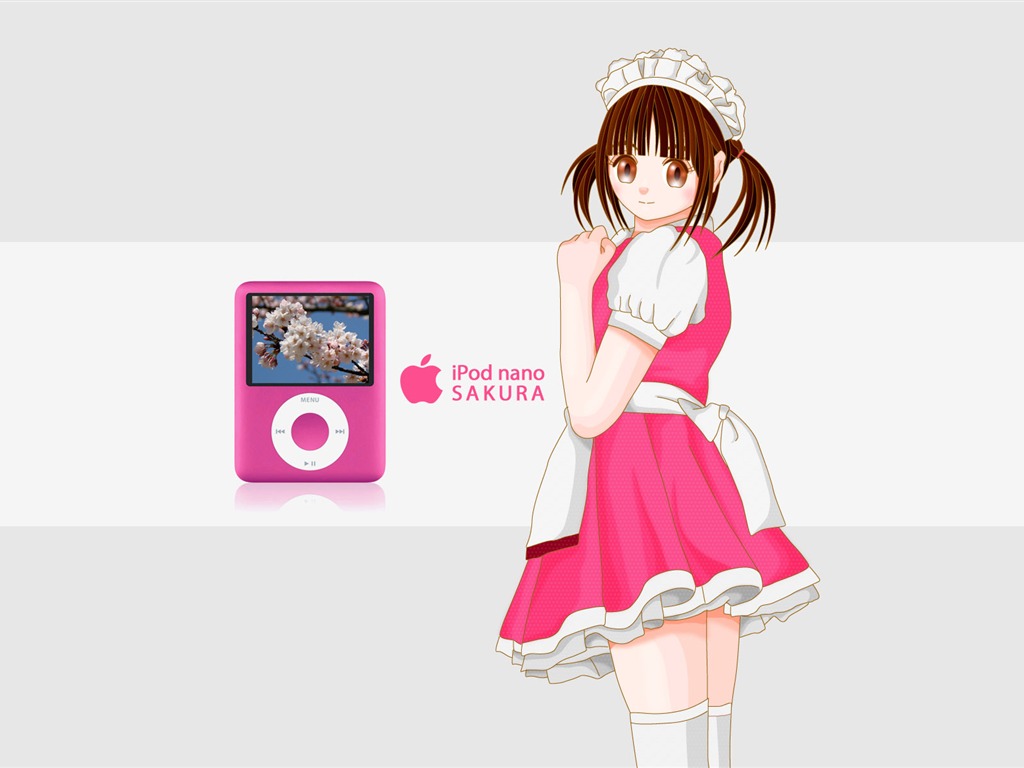 MAC dívky tapety (1) #11 - 1024x768