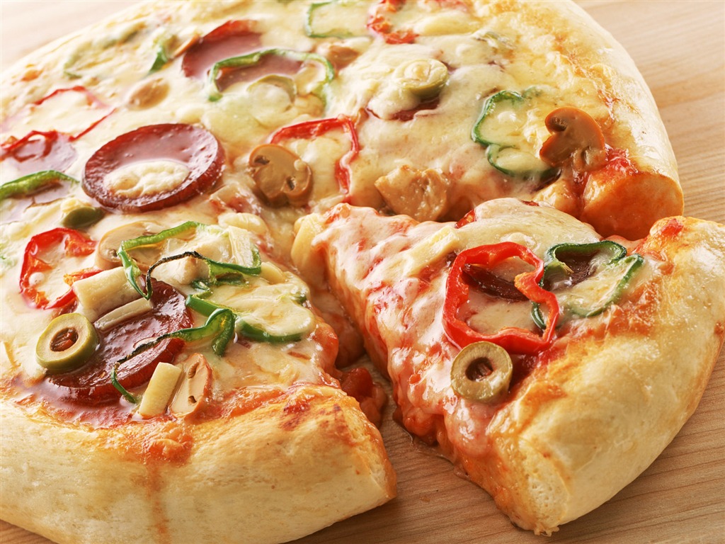 Pizza 美食壁纸(一)6 - 1024x768