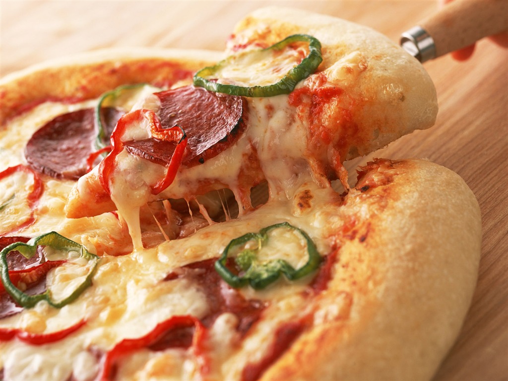 피자 식품 월페이퍼 (2) #2 - 1024x768