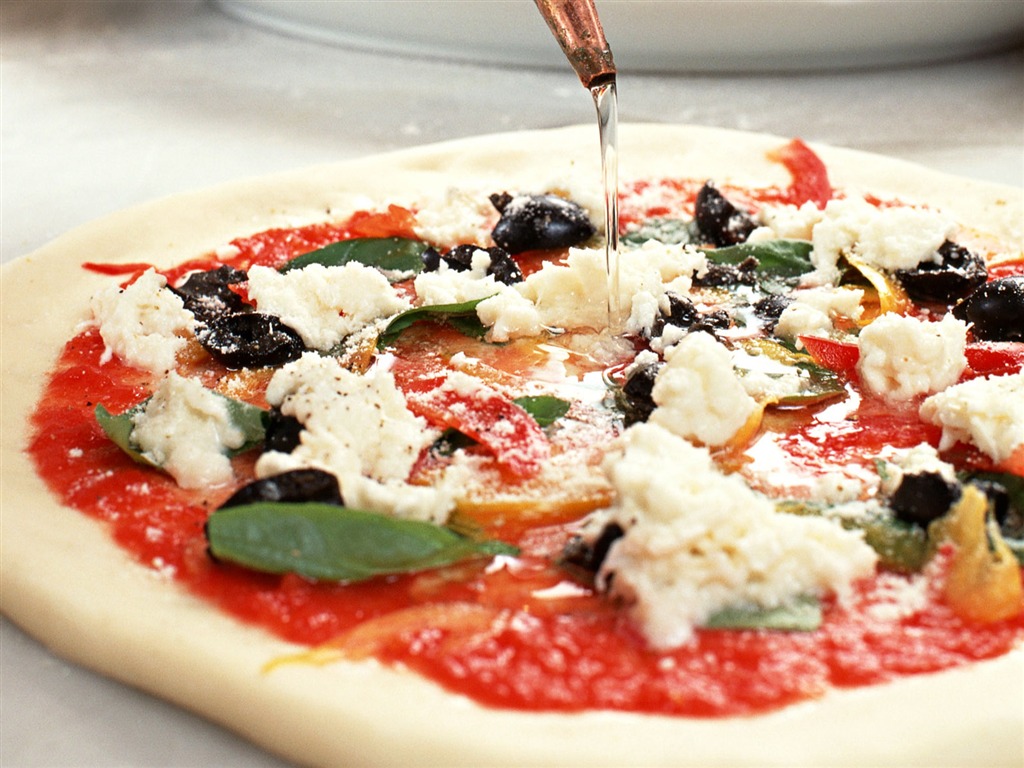 Pizza 美食壁紙(二) #19 - 1024x768
