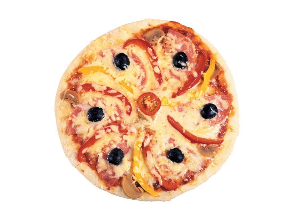 Pizza 美食壁紙(三) #12 - 1024x768