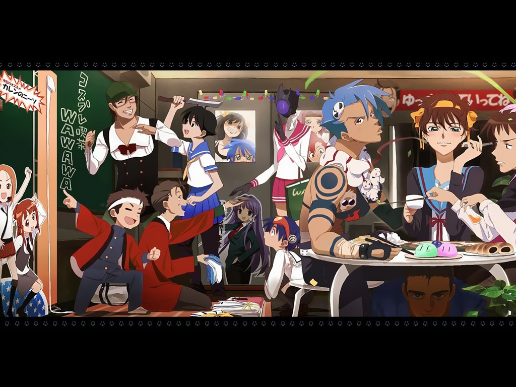 動漫人物 壁紙(21) #15 - 1024x768