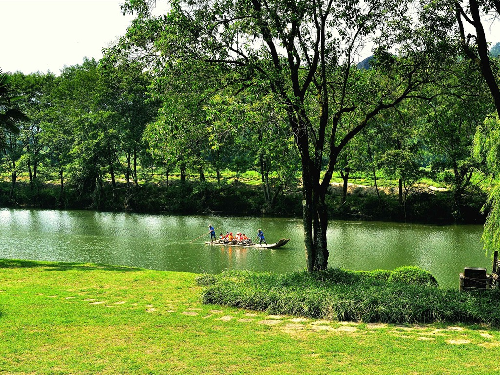 Wuyi jiuqu scenery (photo Works of change) #3 - 1024x768