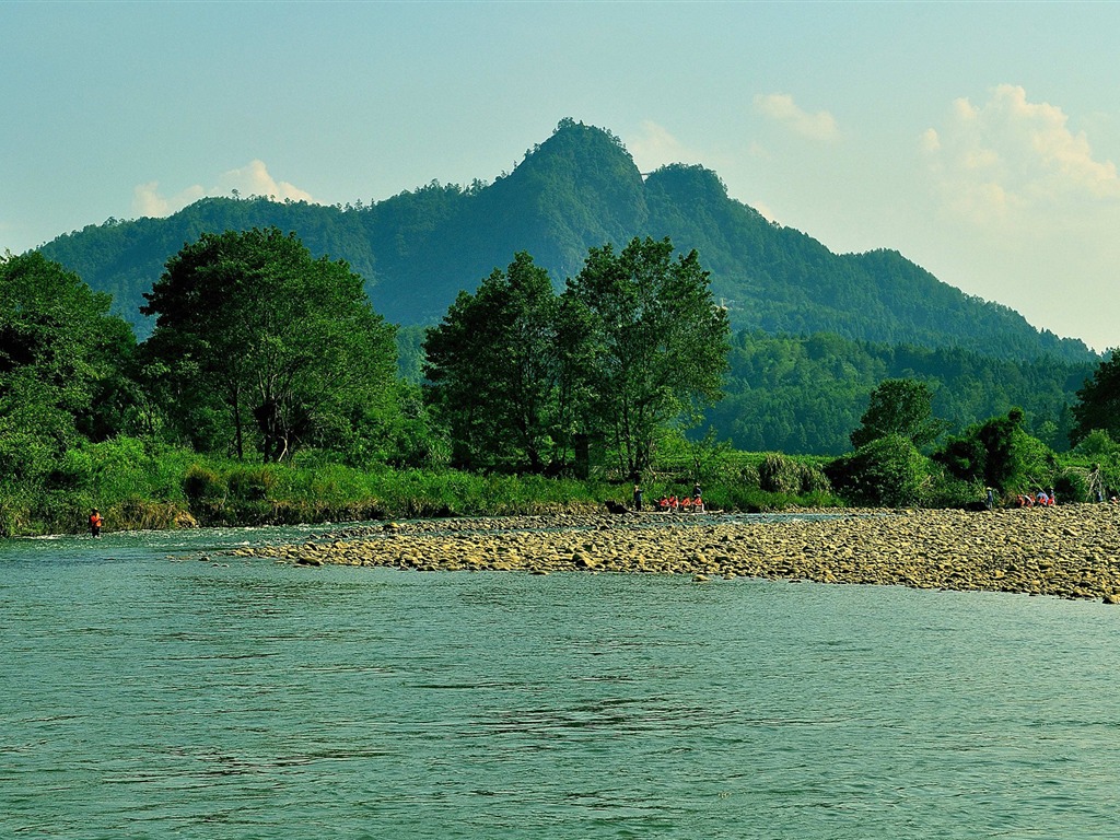 Wuyi jiuqu scenery (photo Works of change) #4 - 1024x768