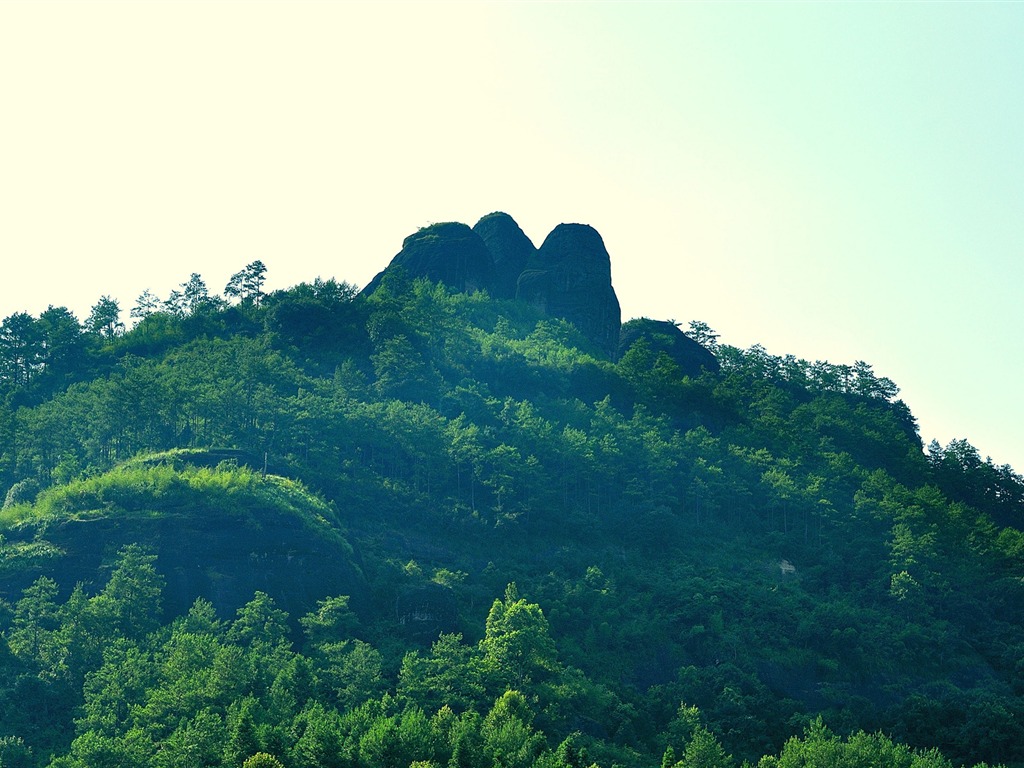 Wuyi jiuqu scenery (photo Works of change) #5 - 1024x768