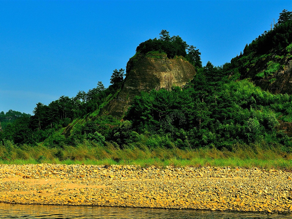 Wuyi jiuqu scenery (photo Works of change) #7 - 1024x768