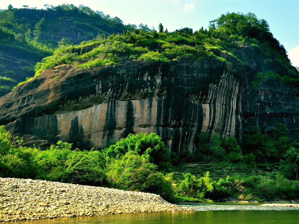 Wuyi jiuqu scenery (photo Works of change) #9 - 1024x768