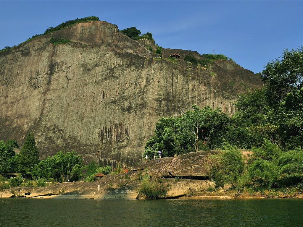 Wuyi jiuqu scenery (photo Works of change) #13 - 1024x768