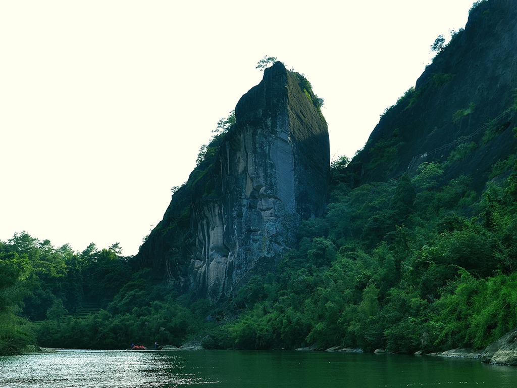 Wuyi jiuqu scenery (photo Works of change) #15 - 1024x768