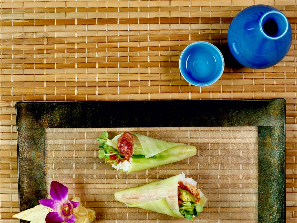 Gourmet dinner wallpaper (9) #12 - 1024x768