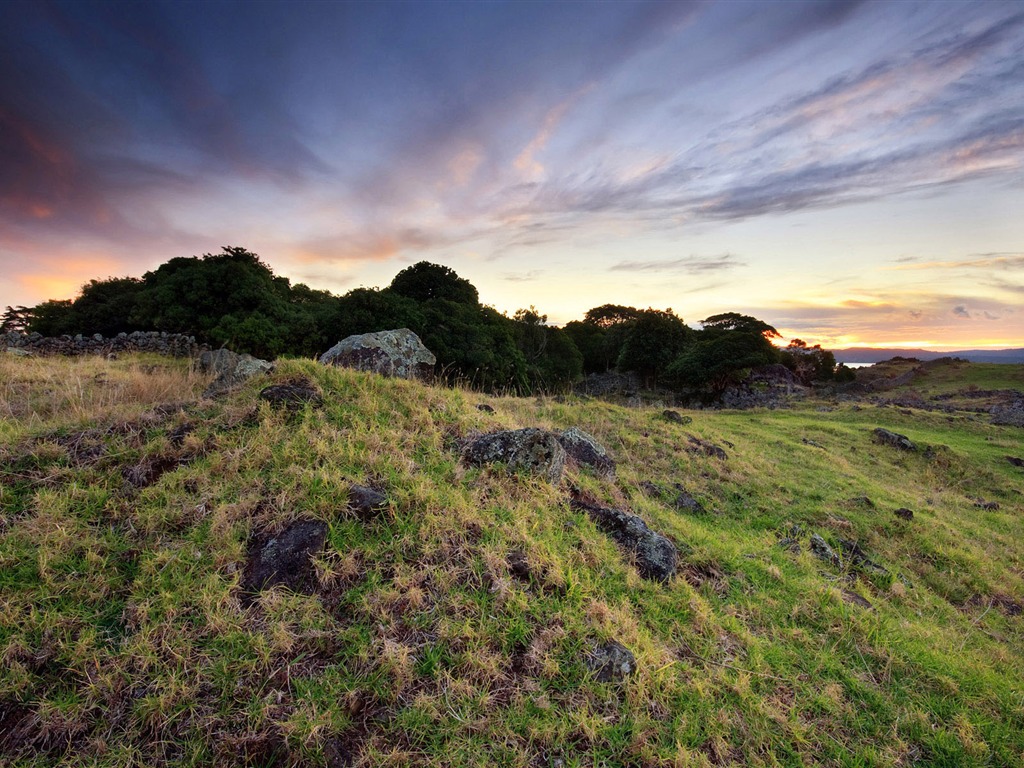 Mountain Valley Landscape wallpaper (1) #20 - 1024x768