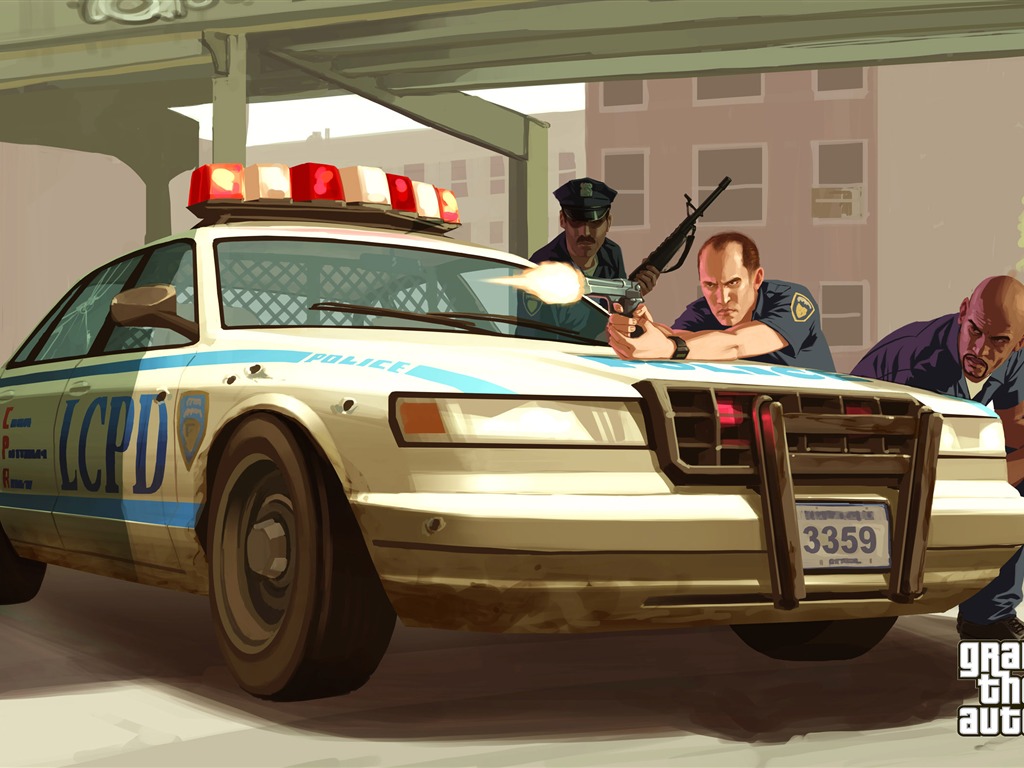 Grand Theft Auto: Vice City 侠盗猎车手: 罪恶都市4 - 1024x768