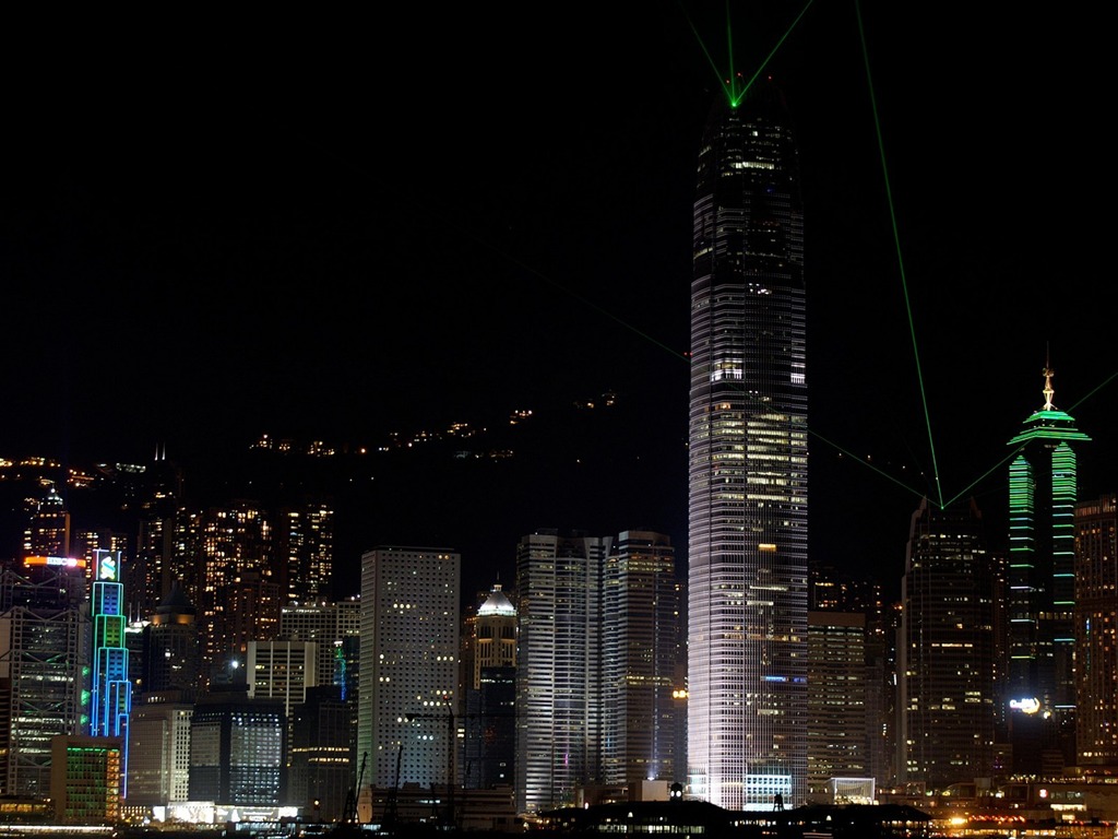 城市夜景 高清壁紙(一) #11 - 1024x768