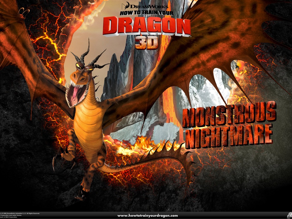 Jak Trénujte Dragon HD tapetu #1 - 1024x768
