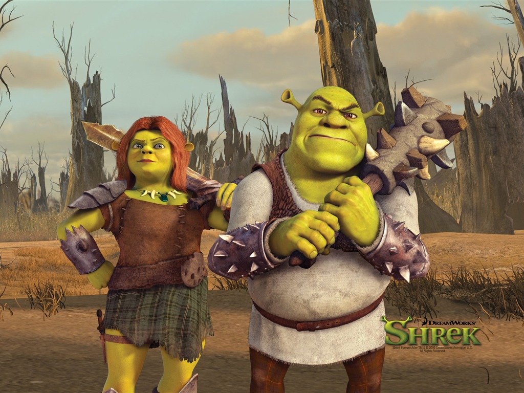 Shrek Forever After 怪物史萊克4 高清壁紙 #3 - 1024x768