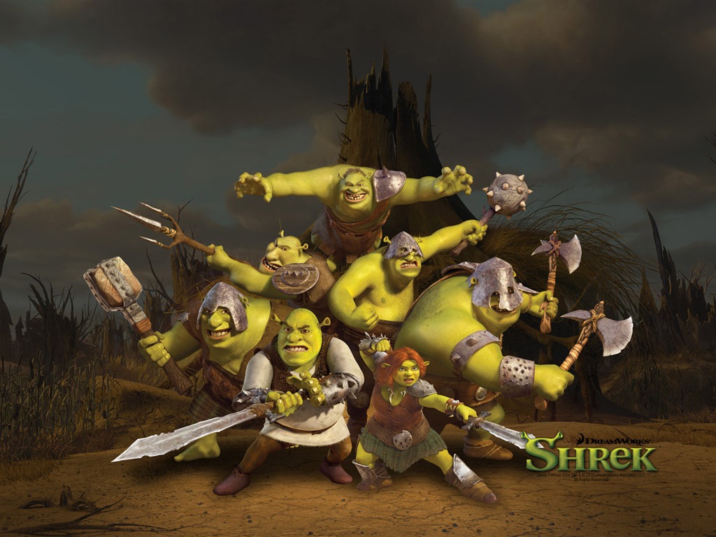 Shrek Forever After 怪物史莱克4 高清壁纸10 - 1024x768