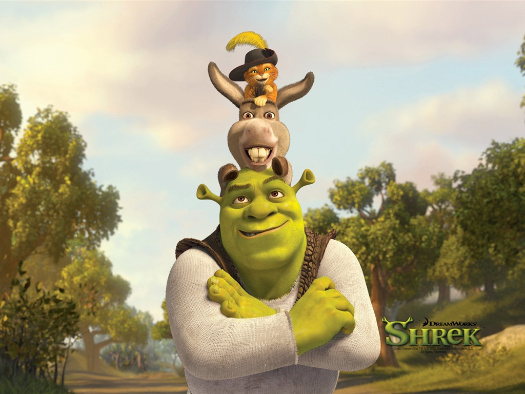 Shrek Forever After 怪物史莱克4 高清壁纸11 - 1024x768