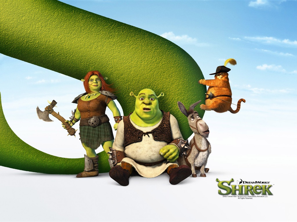 Shrek Forever After fondos de escritorio de alta definición #16 - 1024x768