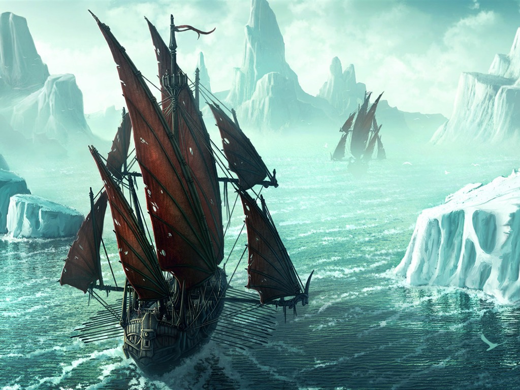 Kerem Beyit作品 高清壁纸7 - 1024x768