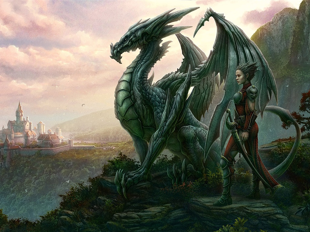 Kerem Beyit works HD wallpaper #14 - 1024x768