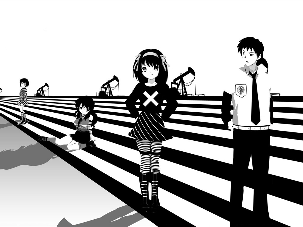 動漫人物 壁紙(33) #12 - 1024x768