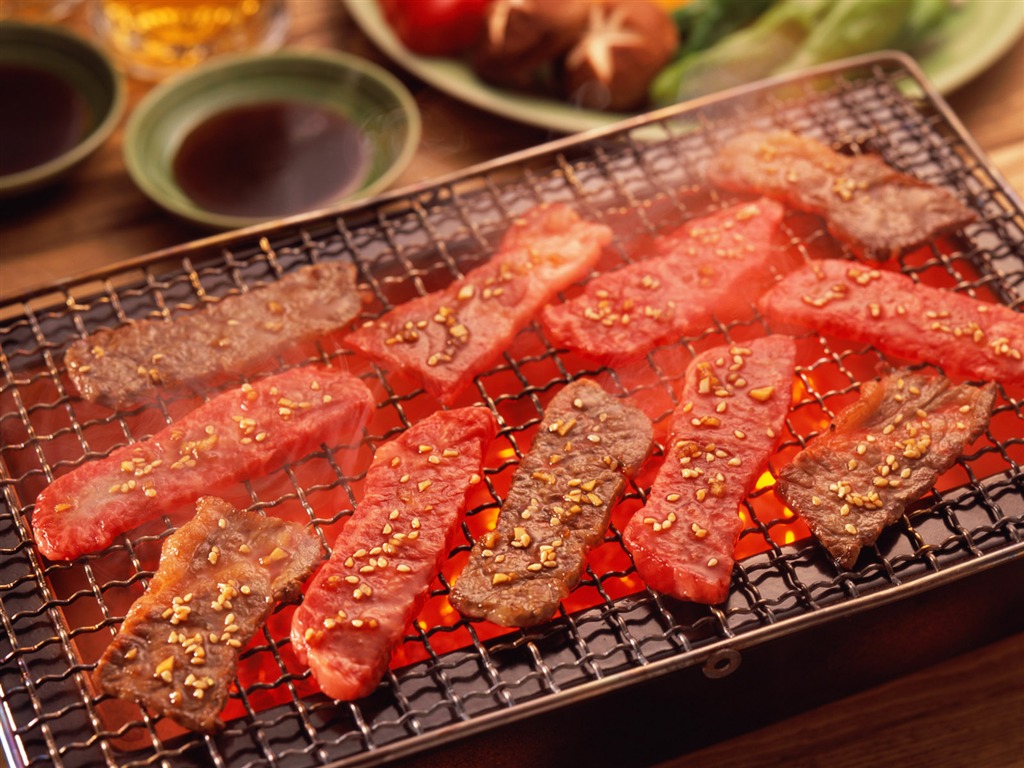 Delicious barbecue tapety (3) #4 - 1024x768