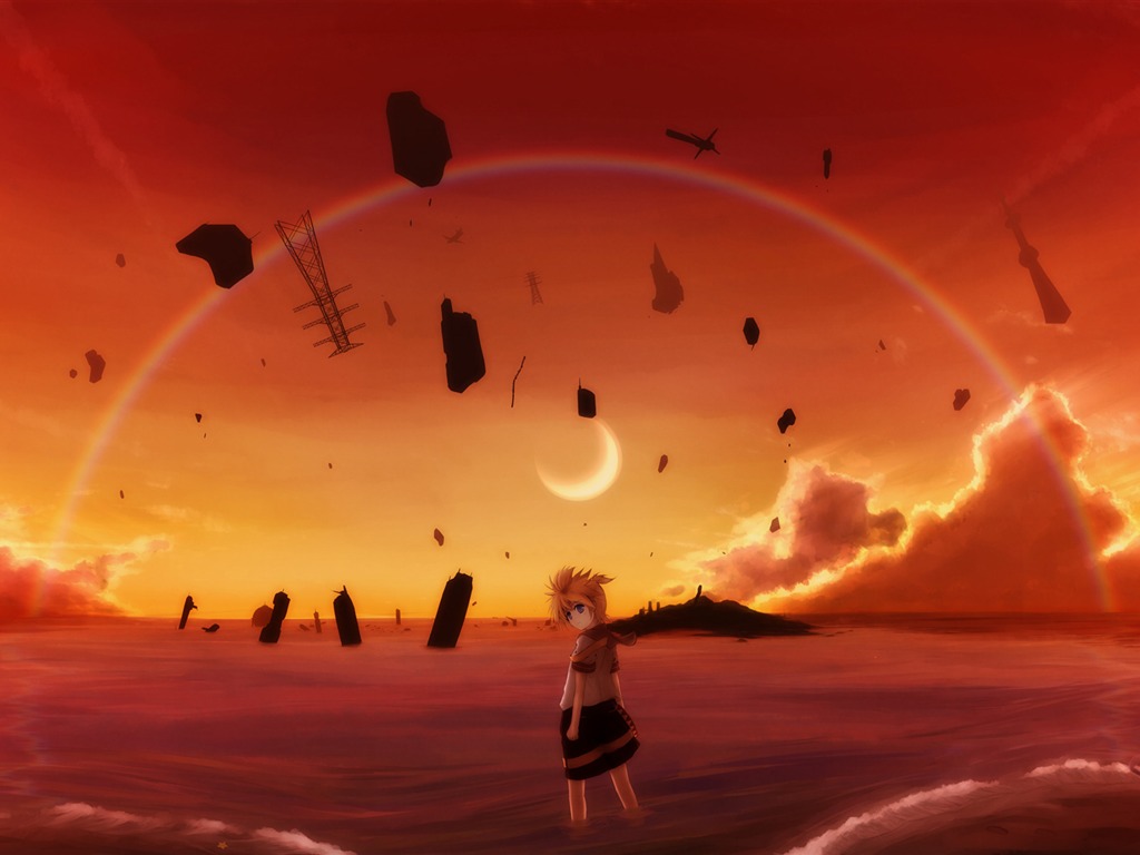 動漫人物 壁紙(34) #18 - 1024x768