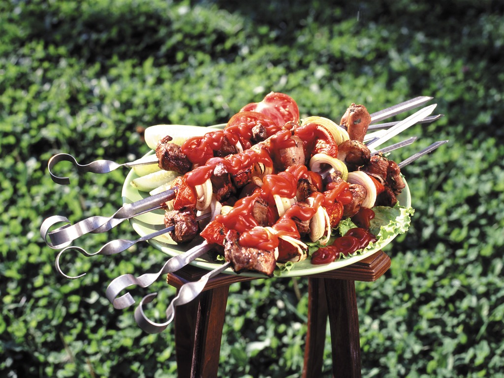 Delicious barbecue tapety (5) #4 - 1024x768