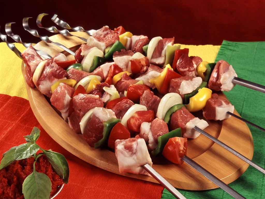Delicious barbecue tapety (5) #15 - 1024x768
