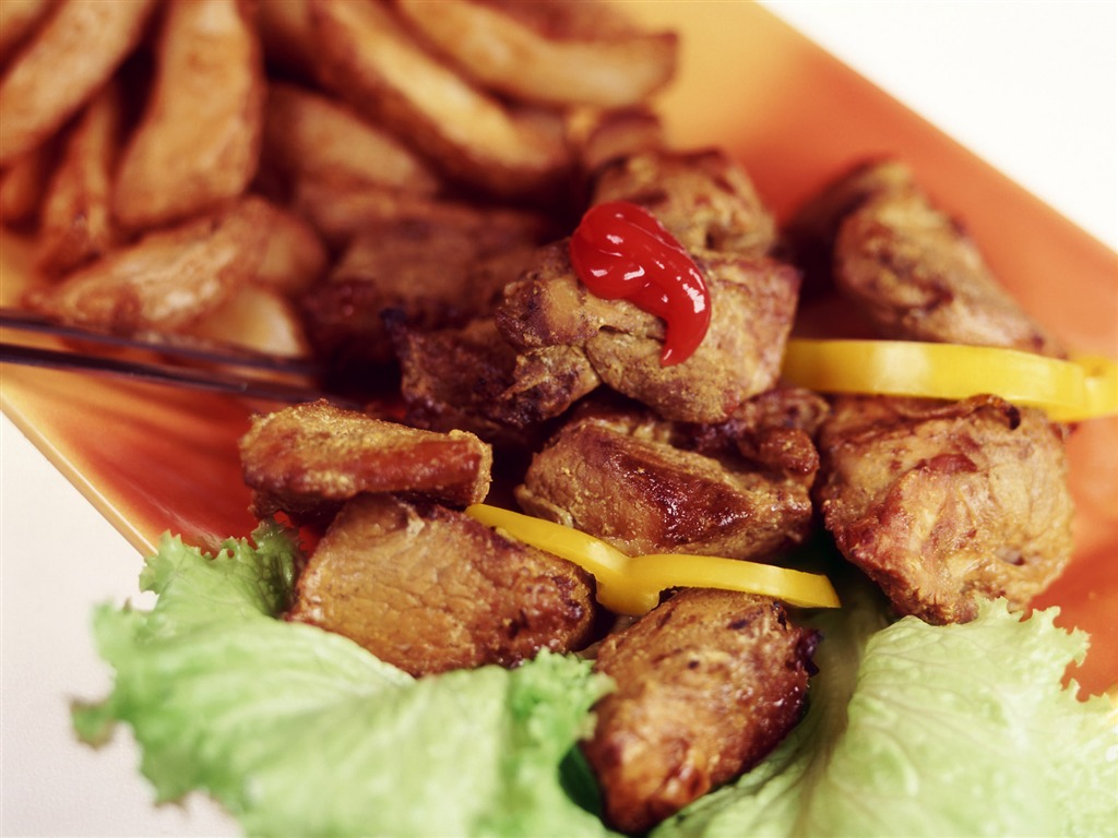Delicious barbecue tapety (5) #17 - 1024x768