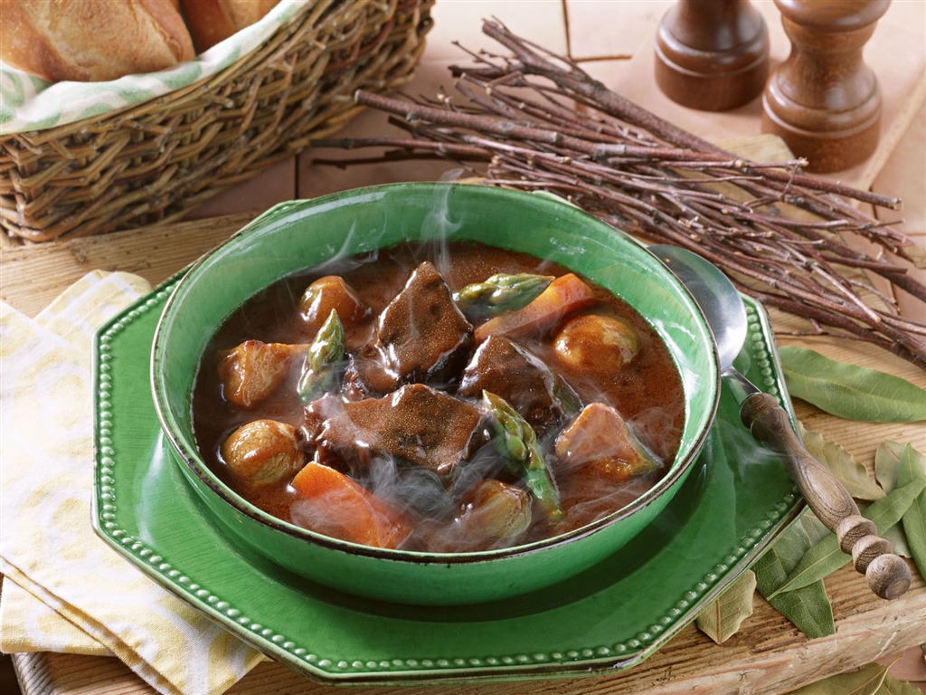 Gourmet dinner wallpaper (14) #17 - 1024x768