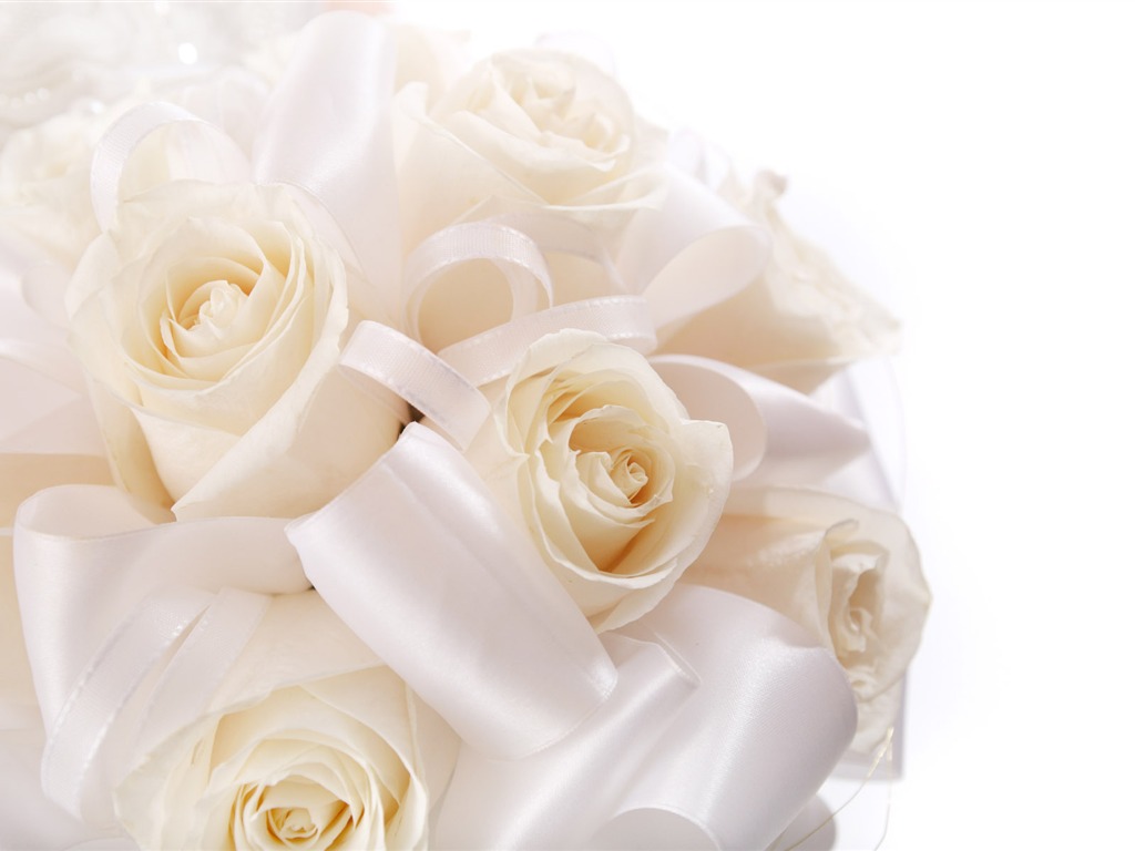 결혼식과 꽃 벽지 (1) #4 - 1024x768
