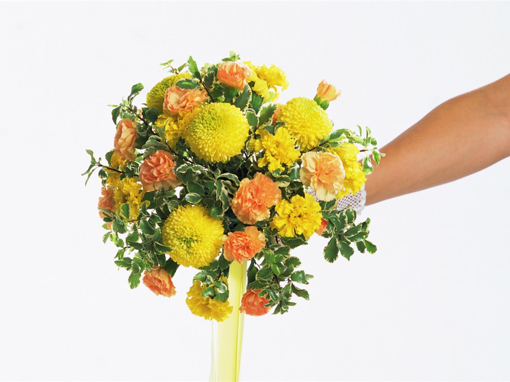 婚礼与鲜花 壁纸(二)15 - 1024x768