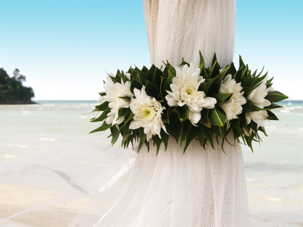 Weddings and Flowers wallpaper (2) #17 - 1024x768