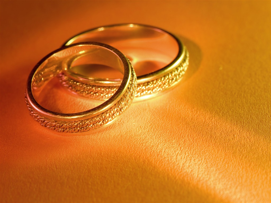 Svatby a svatební prsten tapety (1) #4 - 1024x768