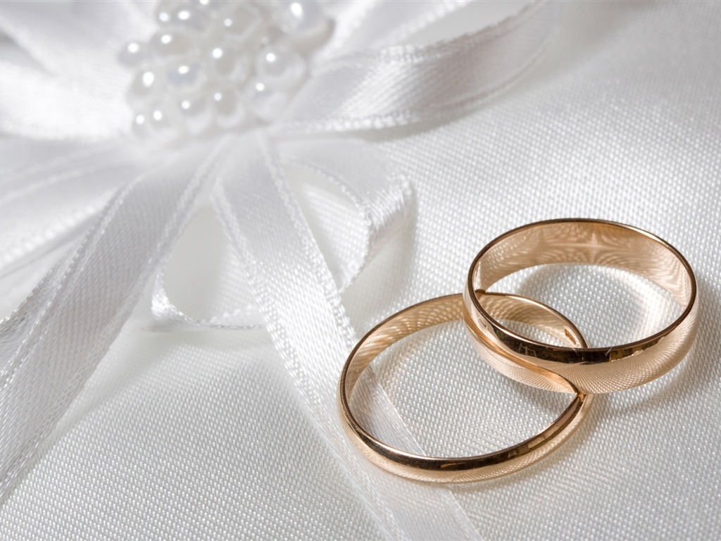 Mariage et papier peint anneau de mariage (2) #14 - 1024x768