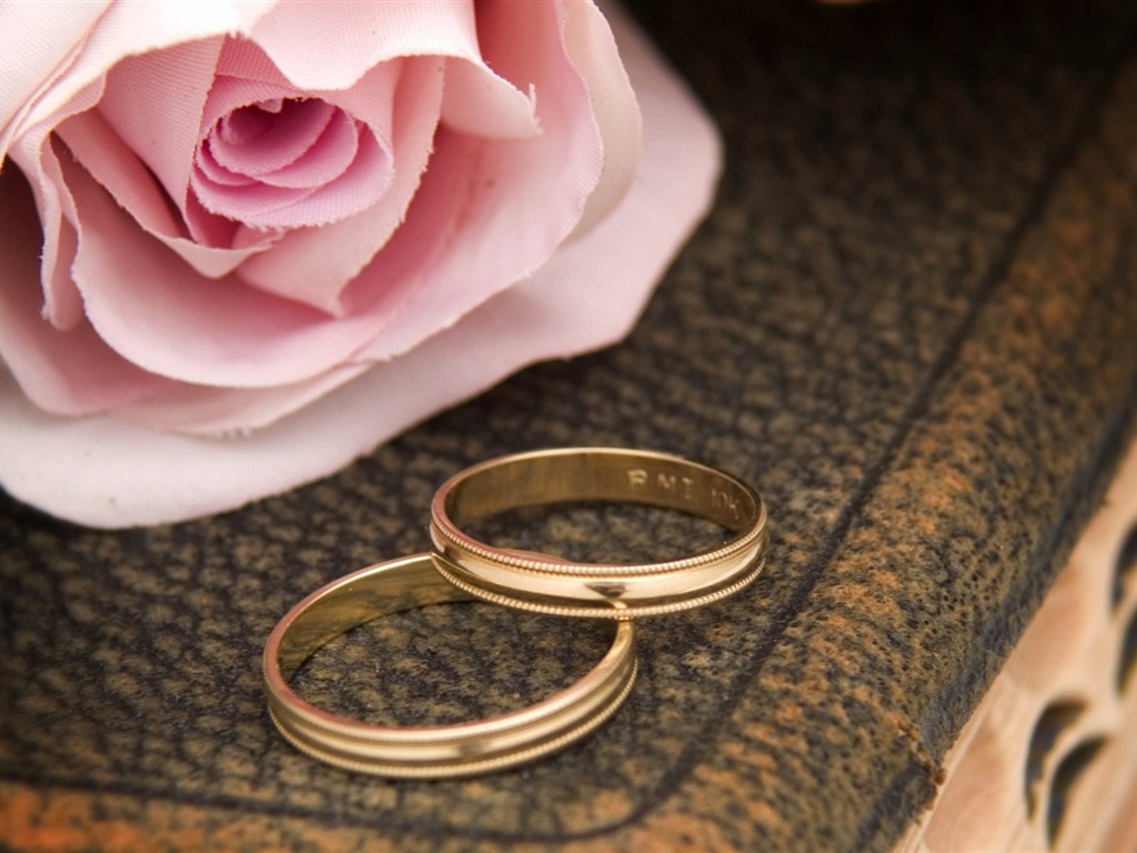 Svatby a svatební prsten tapety (2) #15 - 1024x768