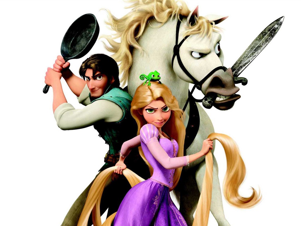 Tangled 長發公主 高清壁紙 #16 - 1024x768