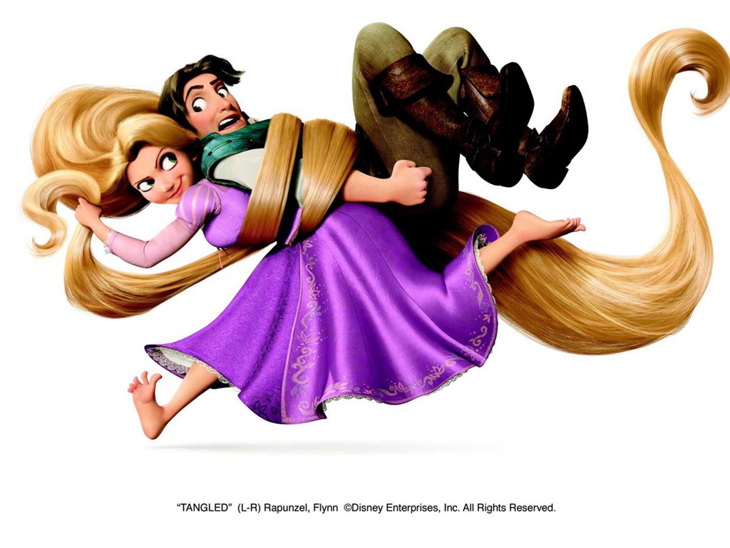 Tangled 長發公主 高清壁紙 #18 - 1024x768