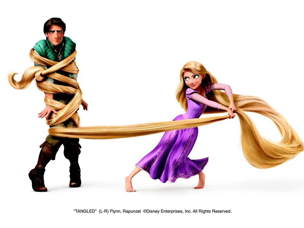 Tangled 長發公主 高清壁紙 #23 - 1024x768